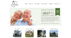 Desktop Screenshot of novapacific.ca